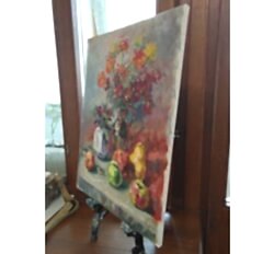 Хлст на подрамнике с картиной "Душевная осень"