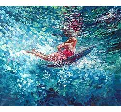 Декоративное полотно "Эмоции в цвете" художника Нина Дивинская Алматы