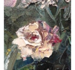 Фрагмент картина "БРозовый буке"