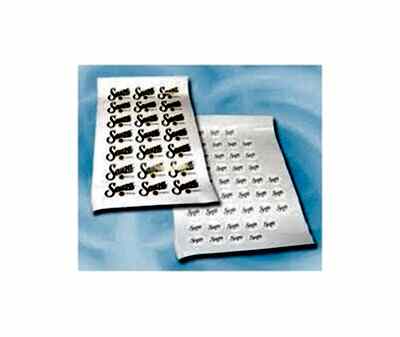 Наклейки на бумаге А4